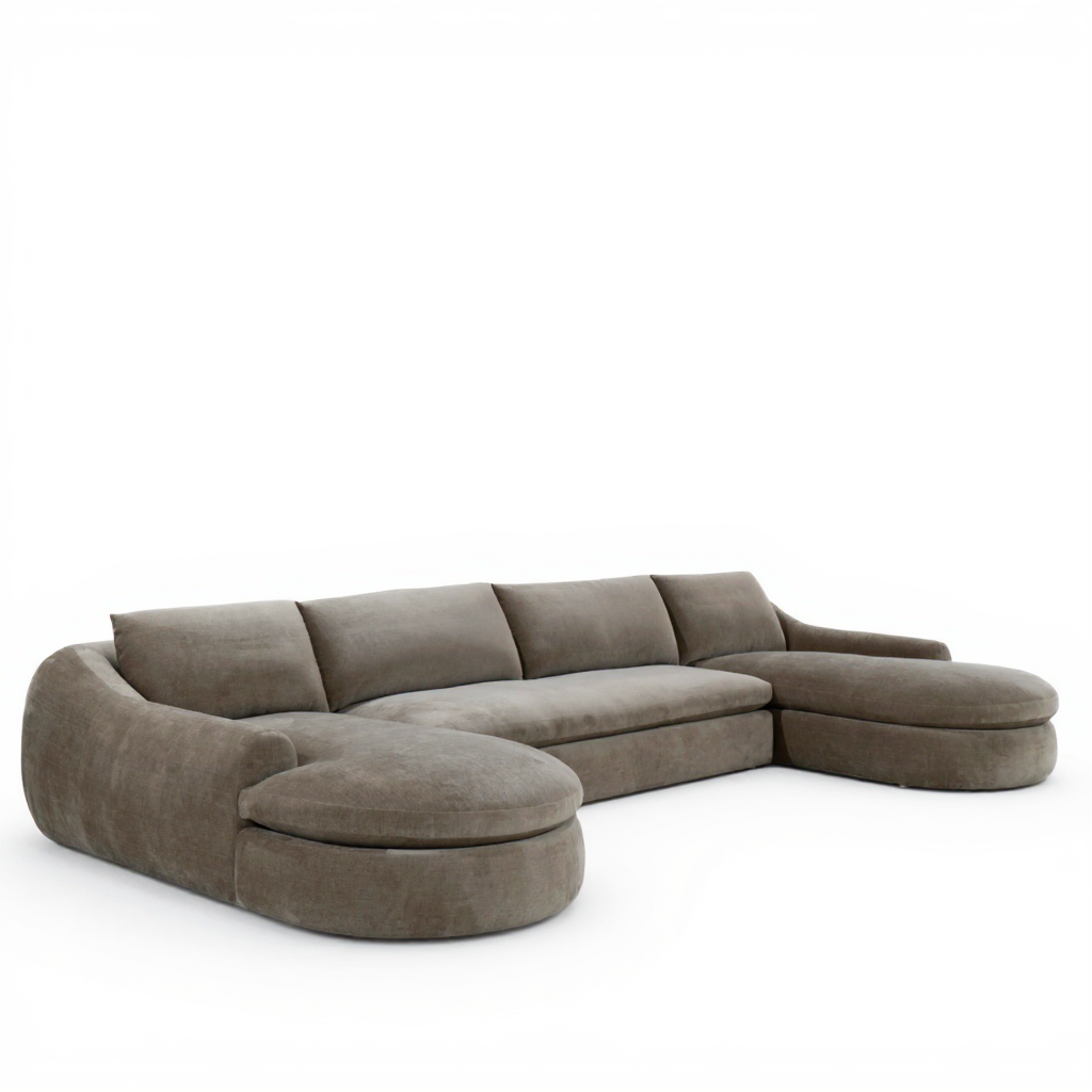 The Alonzo Double Chaise Sectional